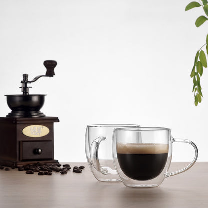 Double Wall Coffee Cup - 2 Pack