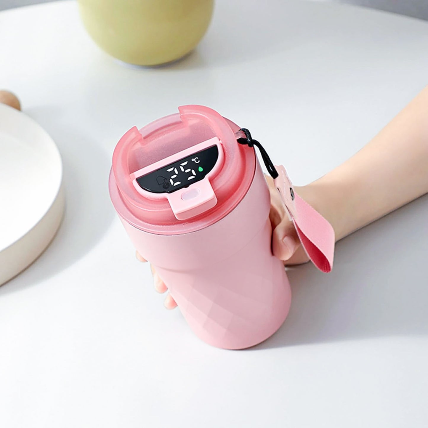 Smart Temperature Monitoring Travel Coffee Cup
